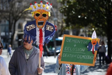Porto, PortugalThe protest was organized by Indivisible Porto as part of a broader day of action by Americans around the world.