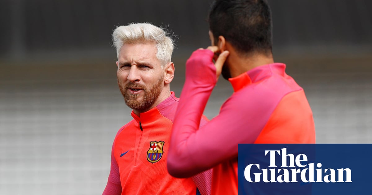 Barcelona S Lionel Messi A Hair Raising Sight For Sam Allardyce