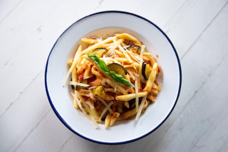 Pasta alla norma, the signature dish of Catania.
