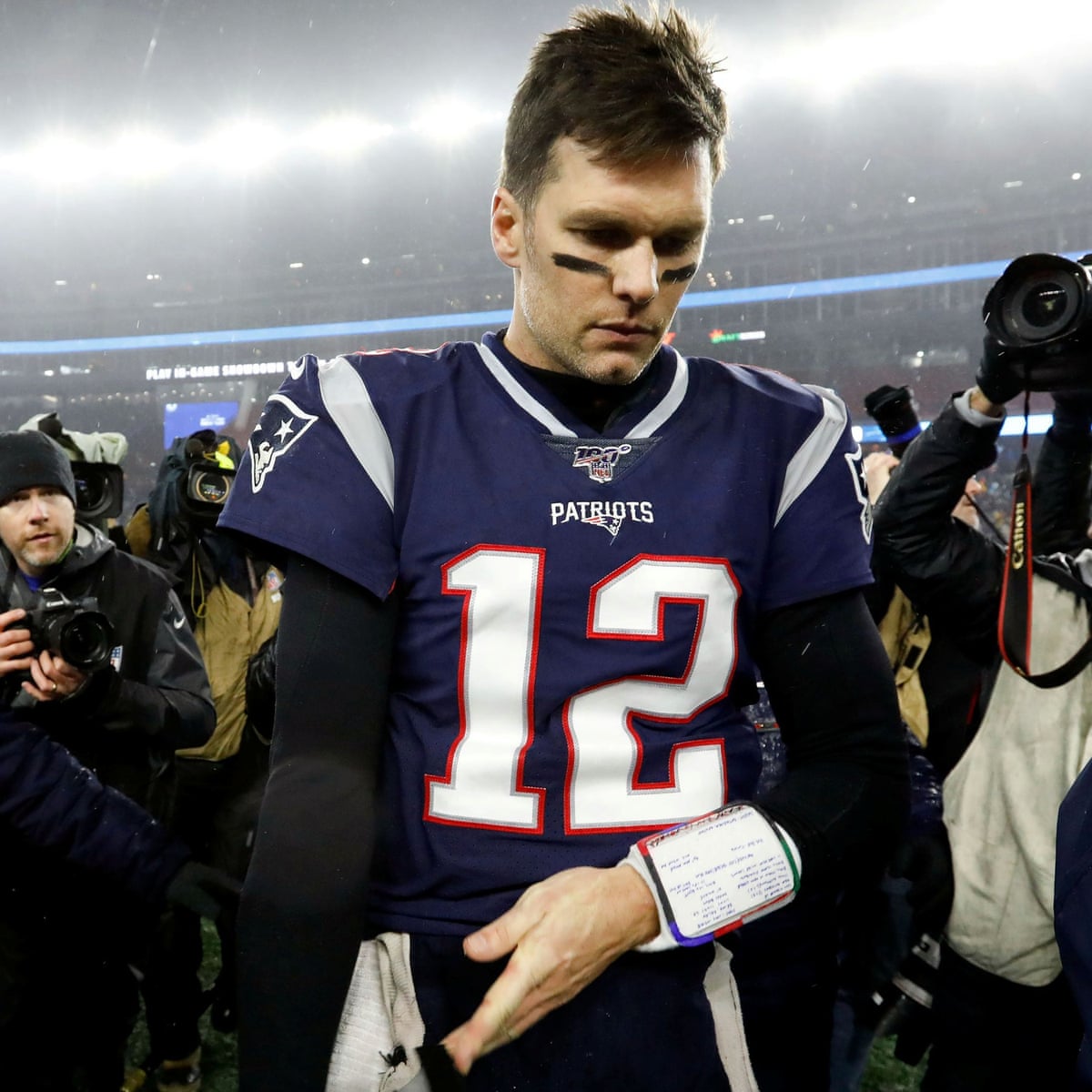 Tom Brady Says Retirement Pretty Unlikely Despite Pats Shock Loss To Titans Sport The Guardian