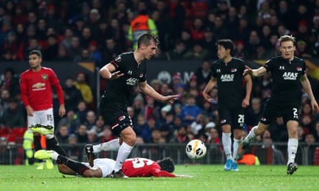 Mason Greenwood of Manchester United is fouled resulting in a penalty.