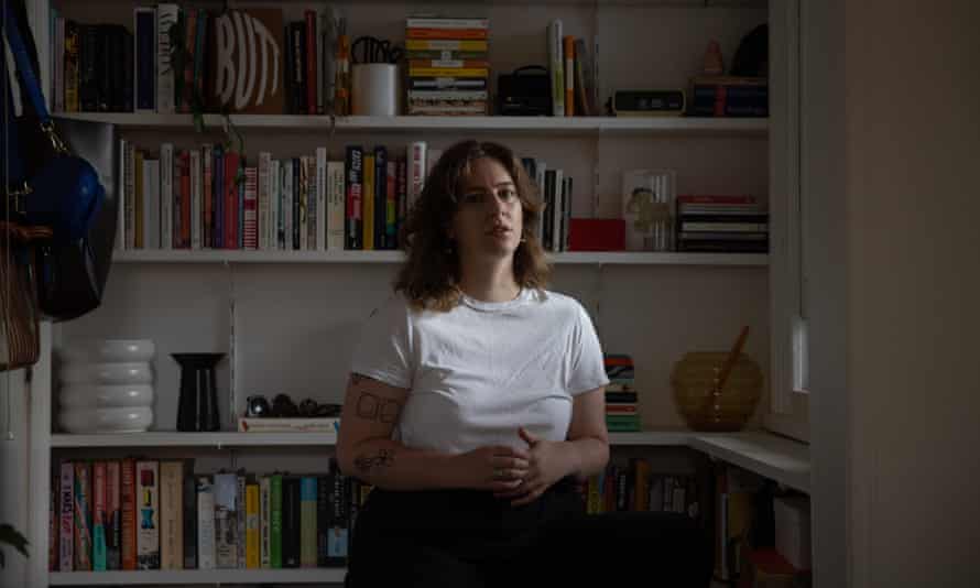 Josie Young in her apartment in Lewisham, Sydney