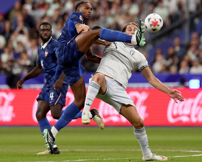 France v Italy: Nations League football – live