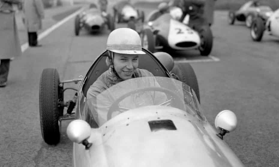 John Surtees in 1960, at the start of his car racing career.