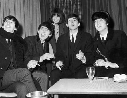 Cleave with the Beatles in 1964.