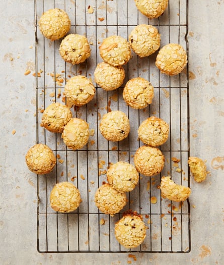 Yotam Ottolenghi’s lemony semolina and almond cookies.