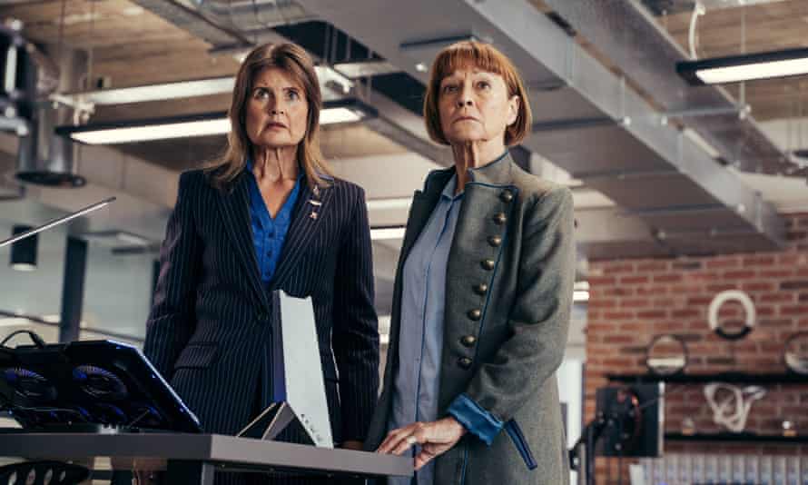 Ace (Sophie Aldred, L) and Tegan (Janet Fielding) will be returning for the BBC centenary Doctor Who special later this year.