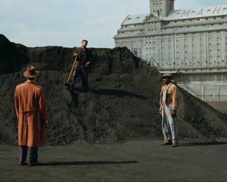 THE BRUTALIST - Adrien Brody, Isaach De Bankol and Guy Pearce