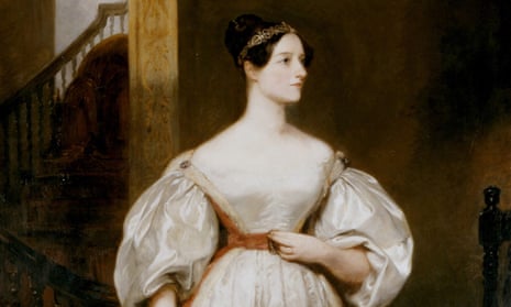 Detail from Margaret Carpenter’s portrait of the pioneering mathematician Ada Lovelace