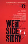 Caroff’s 1961 poster for West Side Story.