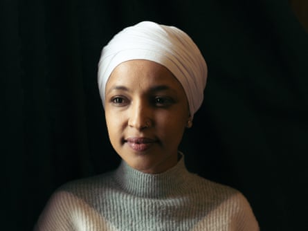 US representative Ilhan Omar.