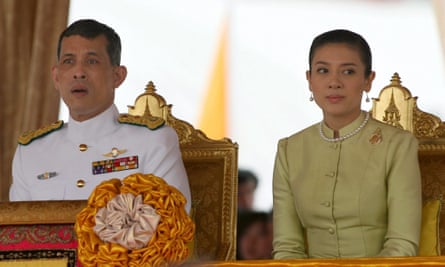 Crown Prince Maha Vajiralongkorn with his then wife Princess Srirasm in 2006.