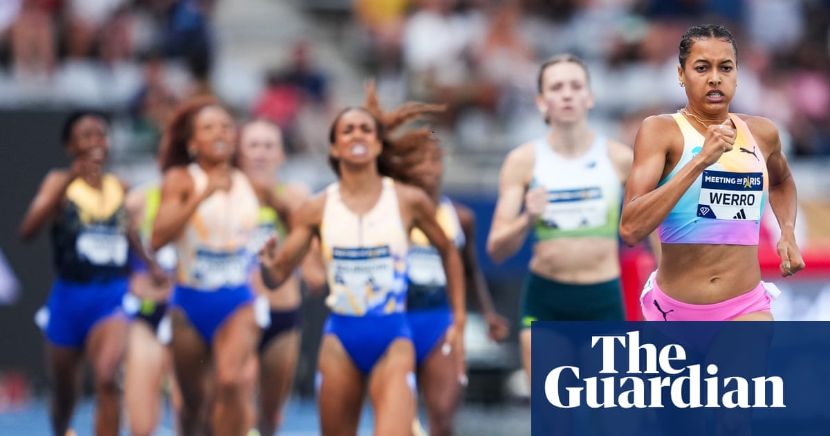 Audrey Werro edges closer to women’s 800m world record at Paris Diamond League