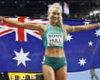‘My time is coming’: Australia’s Jessica Hull scoops medal double at world indoors