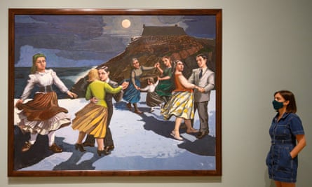 Paula Rego’s The Dance (1988), on display at Tate Britain, London, in July 2021.