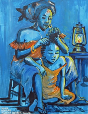 Service of a mother to a daughter, by Jean-Paul Waroma, from Congo