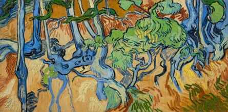 Van Gogh’s Tree Roots (1890).