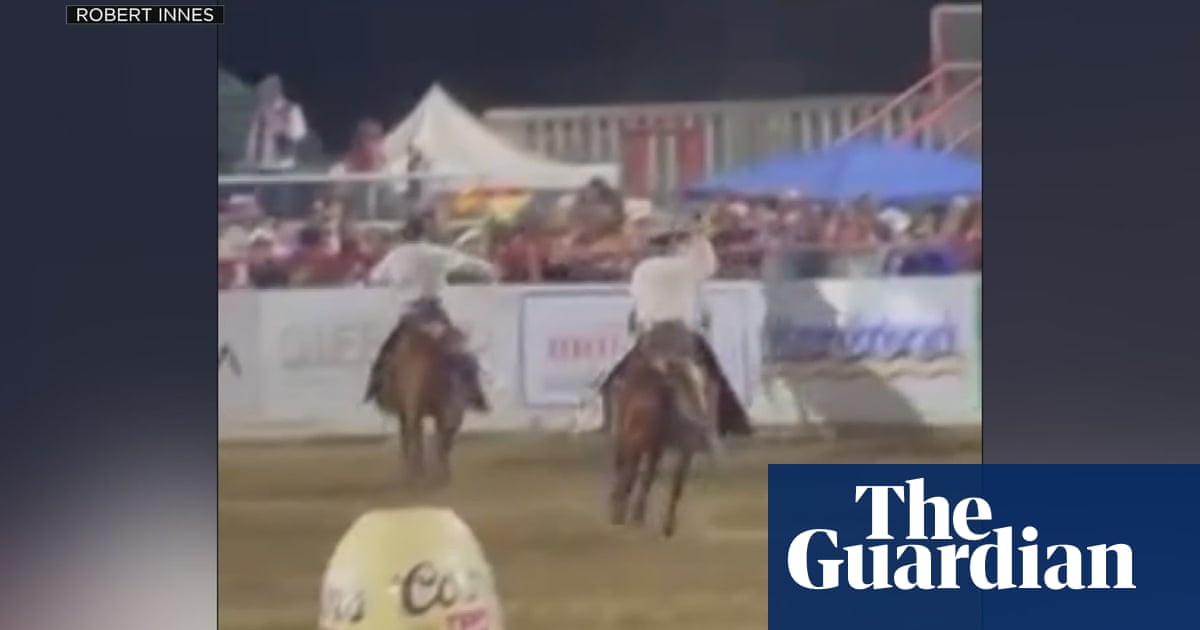 Several people injured at California rodeo as bull jumps fence into crowd