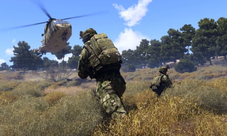 A screenshot of Arma 3.
