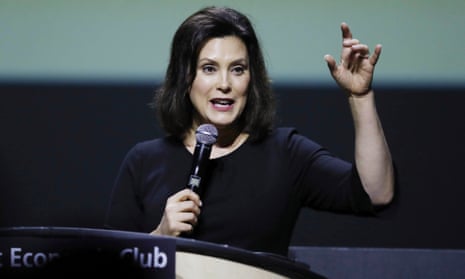 Michigan governor-elect Gretchen Whitmer in Detroit on 31 October. 