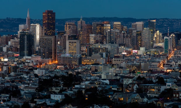 The San Francisco skyline.