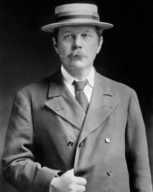 ‘Tired of his money-spinning creation’ … Arthur Conan Doyle.
