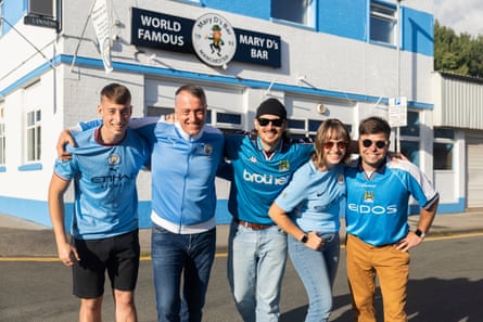 Manchester City football fans