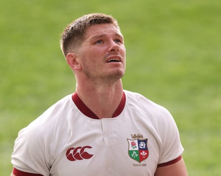 Owen Farrell may get some minutes for the Lions.
