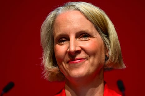 Emma Reynolds speaking to the Labour conference.