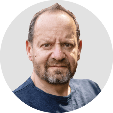 Philippe Sands. Circular panelist byline.