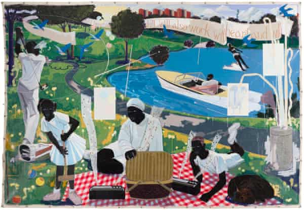 From South Central La To Sotheby S The Record Breaking Rise Of Kerry James Marshall Art And Design The Guardian