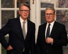 Mandelson criticised Starmer’s lack of ‘verve’ and tendency to buckle under pressure