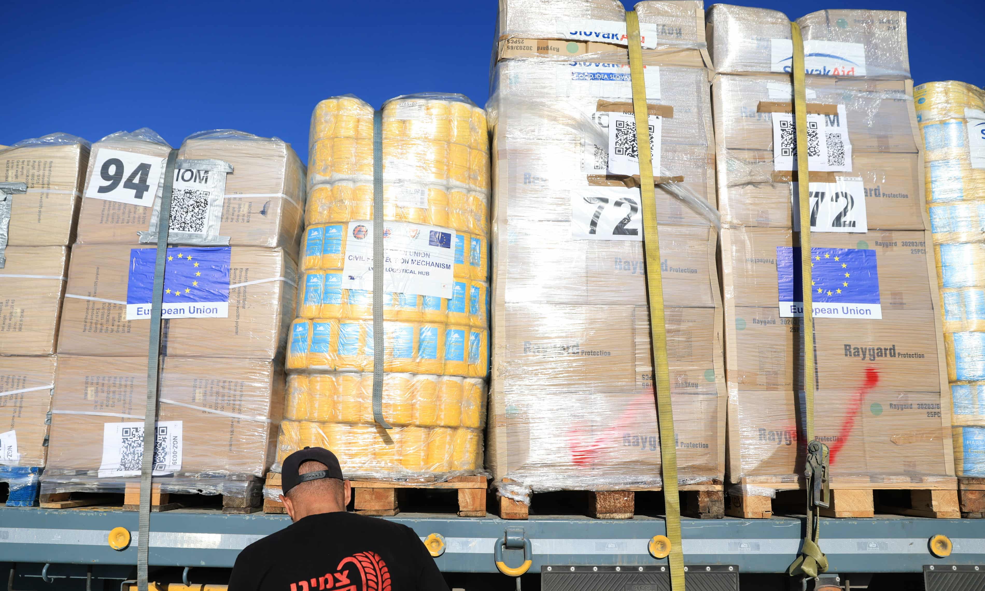 Aid to Gaza falls to lowest level in 11 months despite US ultimatum to Israel (theguardian.com)