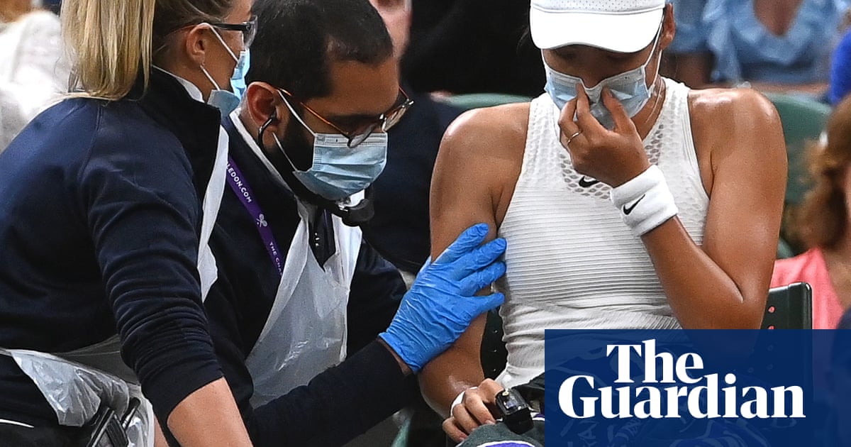 Emma Raducanu out of Wimbledon after being forced to retire with medical issue