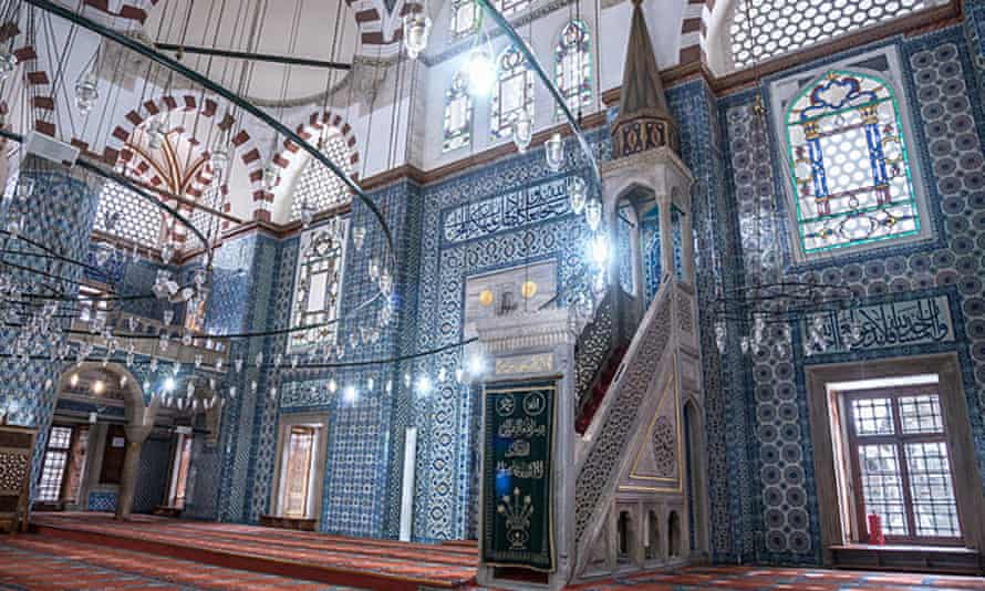 The Rustem Pasha mosque.