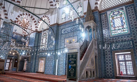 The Rustem Pasha mosque.