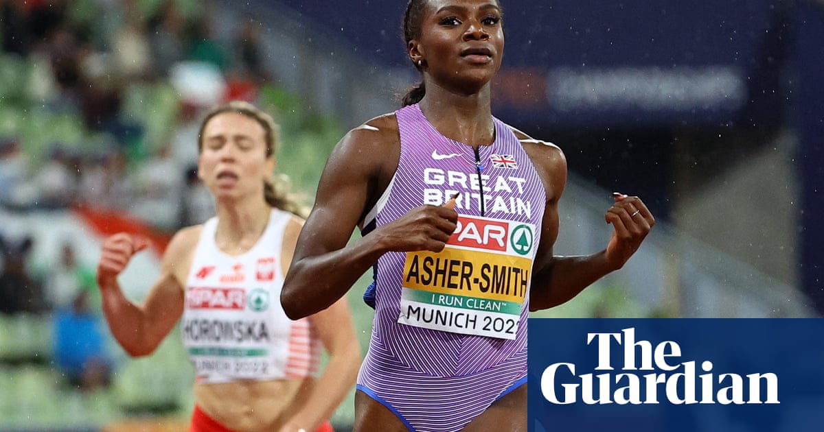 Dina Asher-Smith reveals period caused calf cramps after racing into 200m final - The Guardian