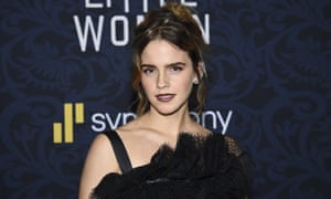 Emma Watson wearing a Balenciaga gown at the premiere of “Little Women” at the Museum of Modern Art on Saturday, Dec. 7, 2019, in New York.