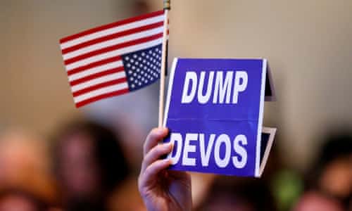 Parents, unite against Betsy DeVos! Think of it as a bake sale to save the future