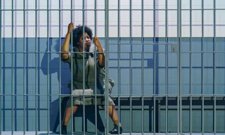 She exudes strength and cheek ... Karen Mavundukure as Sofia in The Color Purple.