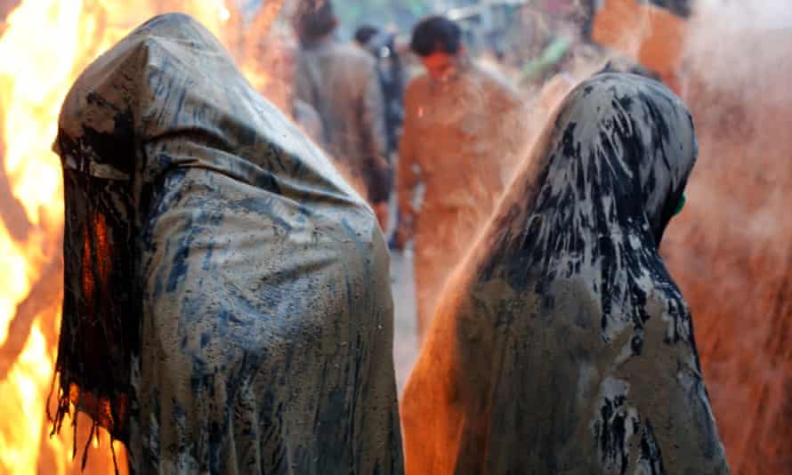Ashura ceremonies in the city of Khorramabad.