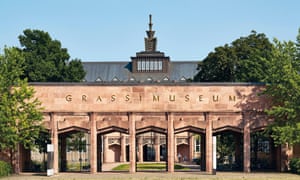The entrance to the Museum of Applied Arts, Grassi Museum, Leipzig