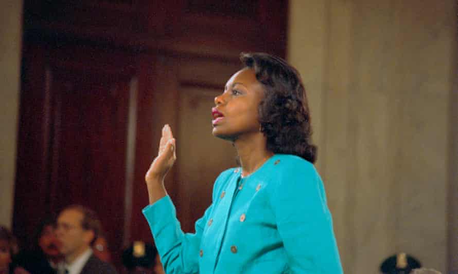 Best podcasts of the week: how to solve a problem like the climate emergency 1 Anita Hill is sworn-in before testifying at the Senate Judiciary hearing on the Clarence Thomas Supreme Court nomination.