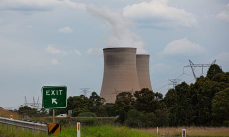 Bayswater Power Station, a bituminous coal-powered thermal power station in Muswellbrook, Upper Hunter Valley, NSW