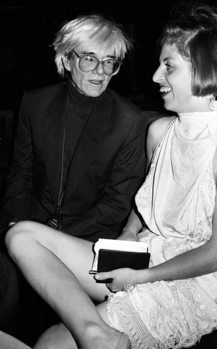 Andy Warhol speaking to Isabella Blow