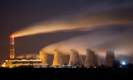 The coal-fired Cottam power station, Nottinghamshire, owned by EDF.