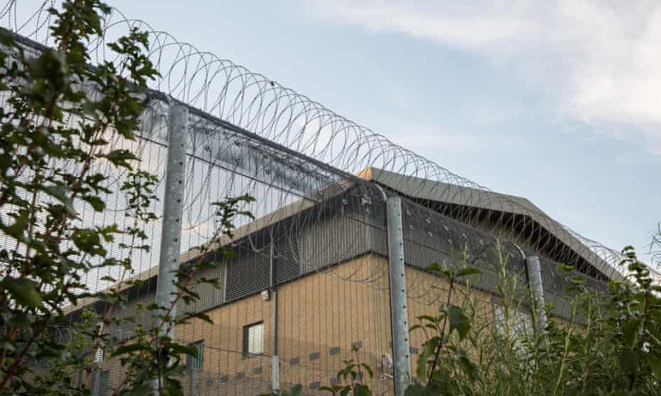 One visitor was issued with an expulsion order before being locked up in Colnbrook detention centre for the night.
