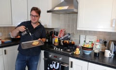 Tim Anderson in his kitchen