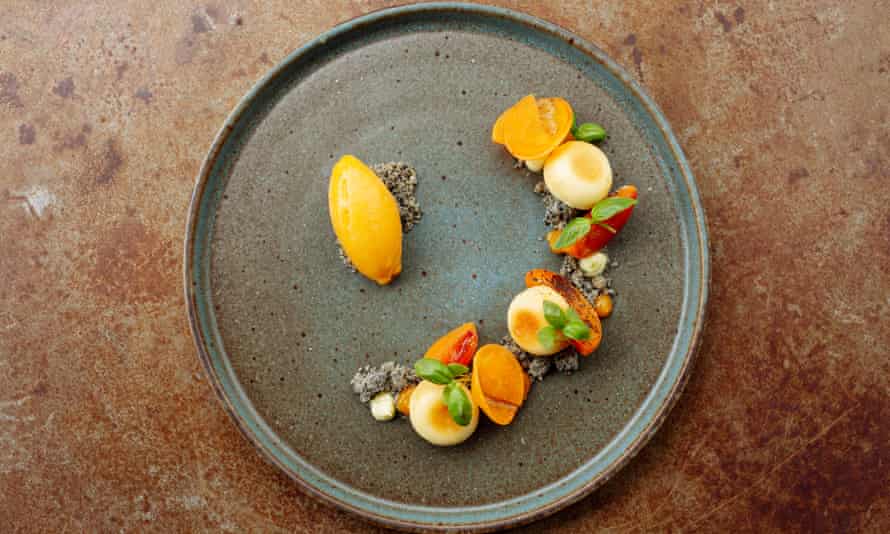 Apricot Frangipane at The Beaumont, Hexham.