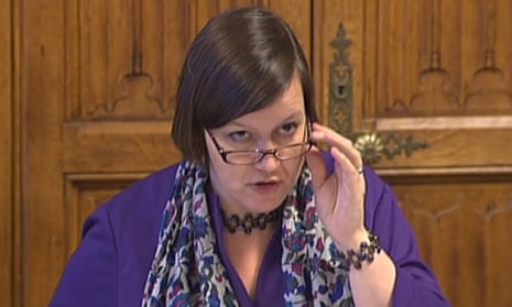 Labour MP Meg Hillier, chair of the public accounts committee, in the House of Commons.